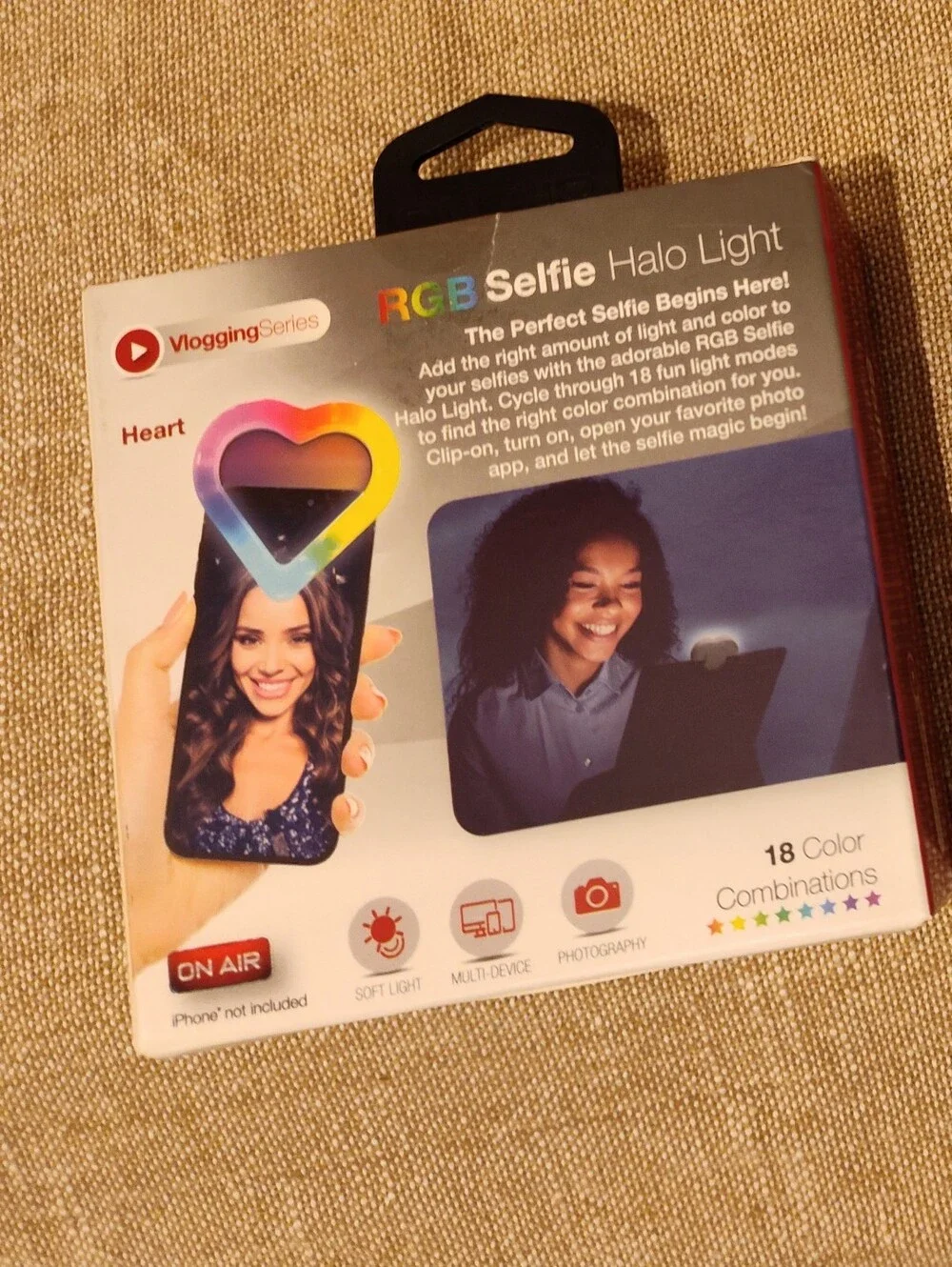 RGB selfie halo